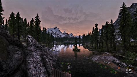 One of the most beautiful screenshots I've ever taken in a game. : skyrim