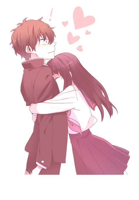 Cuddle Cute Couple Pictures Anime Gambarku