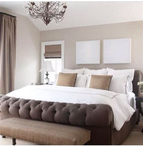 Love A Cream And Brown Bedroom Traditional Bedroom Home Bedroom