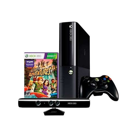 Console Xbox 360 4gb Kinect Sensor Game Kinect Adventures