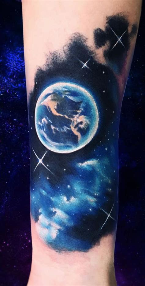 Space Tattoos Planets Space Tattoo Tattoos Cosmic Tattoo