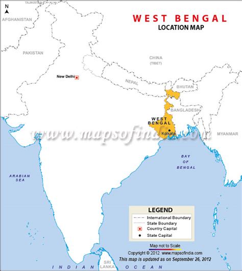 Geography Blog Maps Of West Bengal India