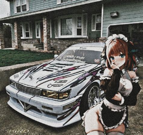 Anime Girl X Car Chica Y Coche Chicas De Coches Cosas De Coche