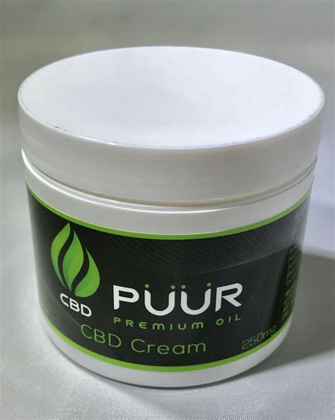 Cbd Pain Relief Cream 250mg Puur Premium Cbd