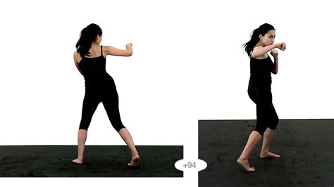 Female Punch Slow Motion Animation Reference Body Mechanics Youtube