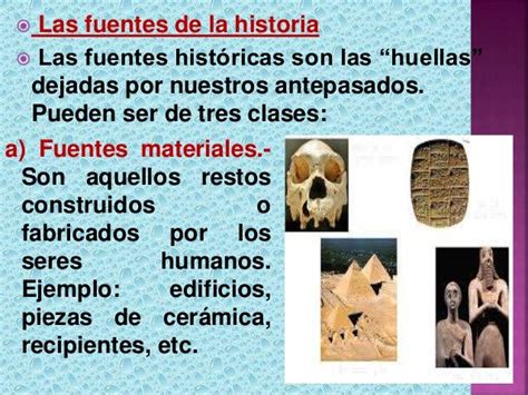 Fuentes De La Historia