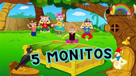 5 Monitos Monitos Saltaban En La Cama Canciones Infantiles Youtube