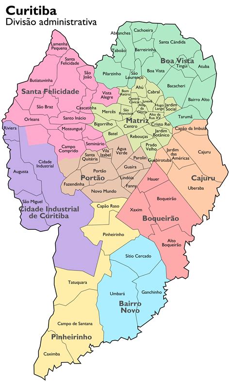 Curitiba Map