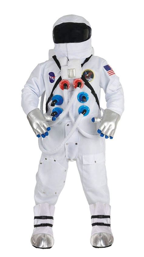 Underwraps Underwraps Mens Astronaut Costume Deluxe Suit White