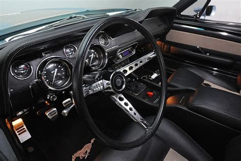 1967 Mustang Custom Classic Design Concepts Interior Dashboard Area