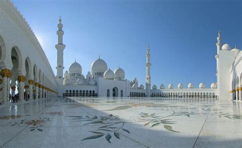 Religious Sheikh Zayed Grand Mosque Hd Wallpaper
