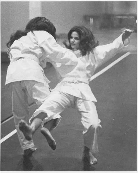 Two Female Students Sparring In Karate Class The Portal To Texas History