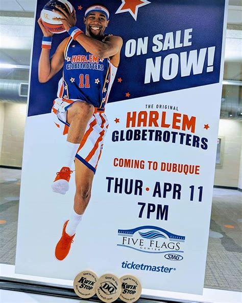 The Harlem Globetrotters Five Flags Center And Kwik Stop Dairy Queen