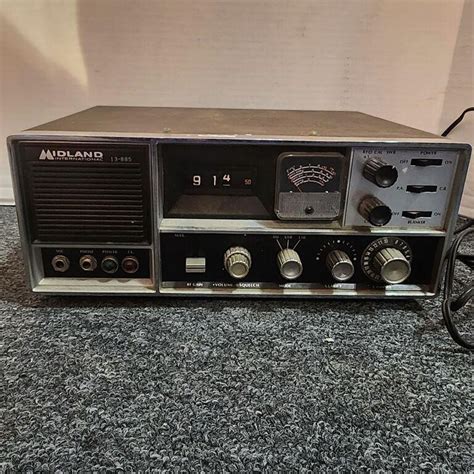 Vintage Midland 13 885 Cb Base Station Radio Live And Online Auctions