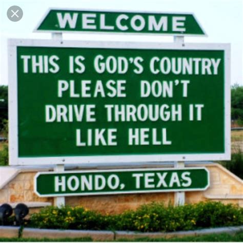 Funny Signs Texas Laugh Texas Travel Novelty Signs