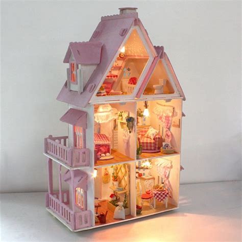 Large Wooden Dollhouse Ideas On Foter