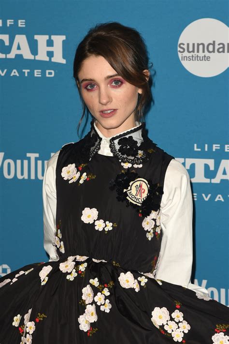 Natalia Dyer Velvet Buzzsaw Premiere At Sundance Film Festival Celebmafia