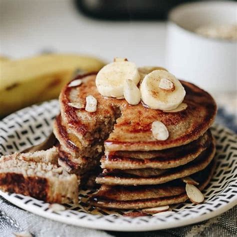 Banana Oatmeal Pancakes In The Blender The Healthy Maven Bloglovin