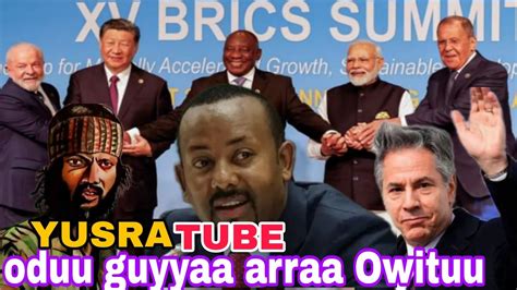 Oduu Voa Afaan Oromoo News Guyyaa Aug 25 2023 Youtube