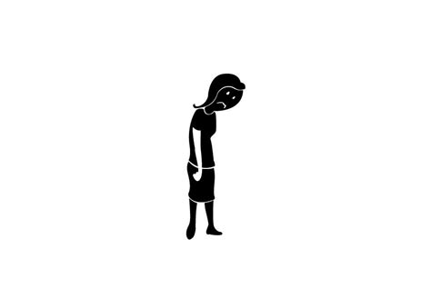 Sad Girl Stick Figure Free Download On Clipartmag