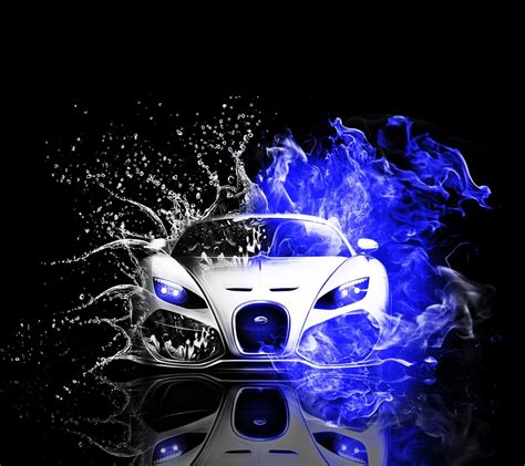 Also you can share or upload your favorite wallpapers. Cool Cars blue water black-and-white | wallpaper.sc SmartPhone | Bugatti wallpapers, Sports cars ...