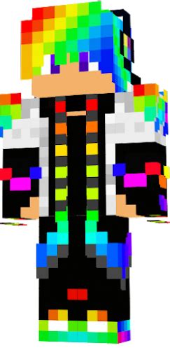Rainbow Anime Boy Nova Skin
