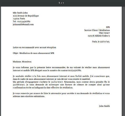 Voici un modèle de lettre pour un désabonnement, prérempli vous pouvez mettre un terme à votre abonnement à la freebox ton formulaire de rédigez rapidement votre resiliation d'un abonnement internet freebox grâce au modèle gratuit de facteur ✅ nous l'imprimons. Lettre De Résiliation Mobile Free Sans Engagement - Exemple de Lettre