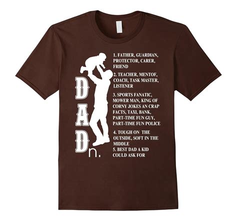 Fathers Day T For Dad Dad Noun T Shirt All About Dad Td Teedep