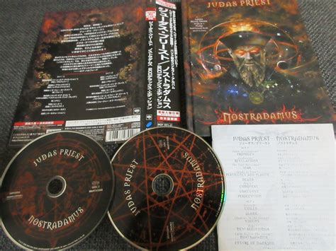 JUDAS PRIEST Nostradamus JAPAN LTD CD OBI BOOK EBay