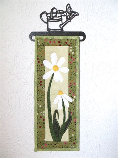 Daisy Applique Wall Hanging Etsy Applique Wall Hanging Wall
