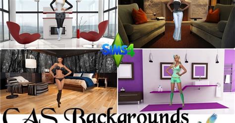 Sims 4 Ccs The Best Cas Backgrounds Living Room By Annett85