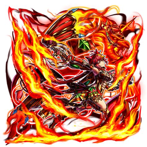 Blazing Flame Empress Lione - Grand Summoners Wiki