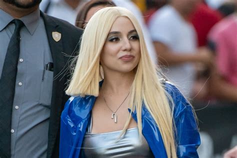 Ava Max Wears Pvc Head To Toe With Monster Platforms On ‘jimmy Kimmel Live