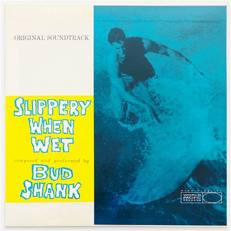 Bud Shank Original Soundtrack Slippery When Wet Japanese Reissue Ex Ex