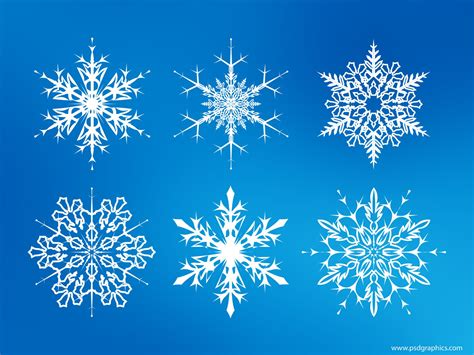 Snow Flake Vector Free Snowflake Vector Icons Ai