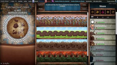 Cookie Clicker Gameplay Pt2 Youtube