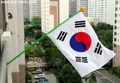 Montamos Nuestra Bandera De Corea Eurowon