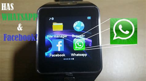 Whatsapp For Smartwatch Dz09 55 Koleksi Gambar