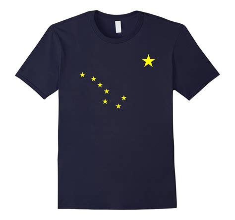 Alaska T Shirt State Flag Astrology Big Dipper Polaris Tee Tpt