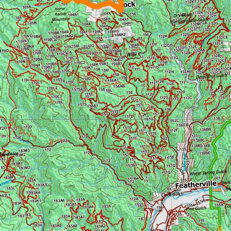 Idaho Controlled Elk Unit 39 Land Ownership Map By Idaho Huntdata Llc
