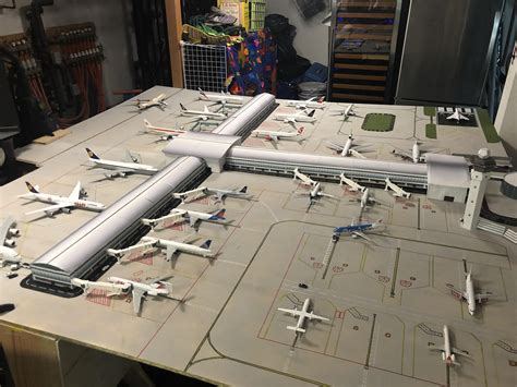 My 1200 Scale Model Airport The Pride Of My Garage But Still