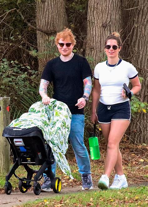 Ed's got tattoos all orca. Proud dad Ed Sheeran wheels baby Lyra Antarctica on family ...