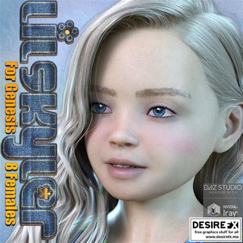 Desire Fx 3d Models Lil Skyler For Genesis 8 Females