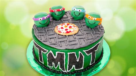 Teenage Mutant Ninja Turtles Cake From Cookies Cupcakes And Cardio