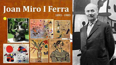 Artist Joan Miro I Ferra 1893 1983 Collection Of 193 Works 2020