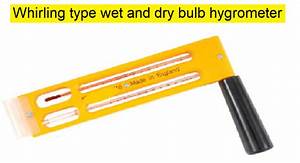 Textile Adviser And Dry Bulb Hygrometer A Simple Instrument For