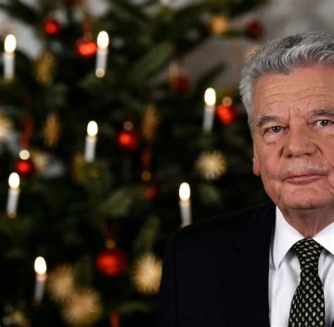 Der bundespräsident ist der oberste repräsentant deutschlands. Weihnachten: Gauck: Deutschland kann Aufgaben durch ...