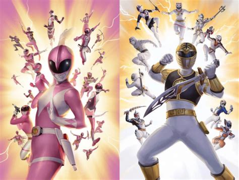 Create A Super Sentai Power Rangers Pink Female White Rangers Tier