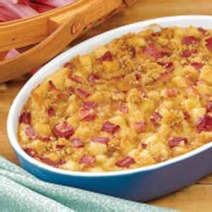 Bread chunks (enough to fill bottom of pan) 1/2 cup chopped pecans 1/2 cup (1 stick) butter 2 cups sugar 8 eggs 5 1/2 cups milk 1 tsp. Contest-Winning Rhubarb Pudding | Recipe | Rhubarb recipes, Rhubarb pudding, Rhubarb desserts