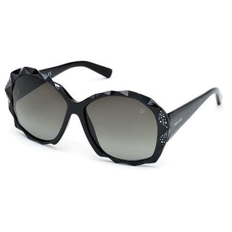 Swarovski Eyewear Swarovski Eyewear Women S Sk0040 Sunglasses Black 60